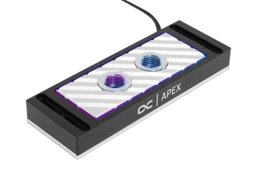 Alphacool Apex D-RAM Water cooler ARGB - 4 Slots Argent