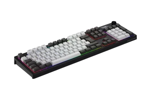 Hator Skyfall 100 Pro - Mécanique - Sans-Fil - RGB - Noir/Gris — vue 4