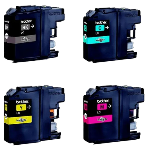 Brother Pack de 4 Cartouches LC121 (BK/Y/M/C)-Seconde Vie — vue 1