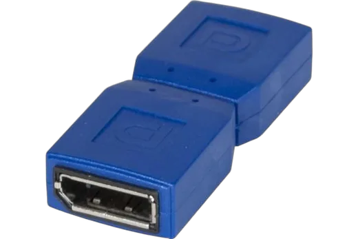 Adaptateur DisplayPort femelle/femelle — vue 1