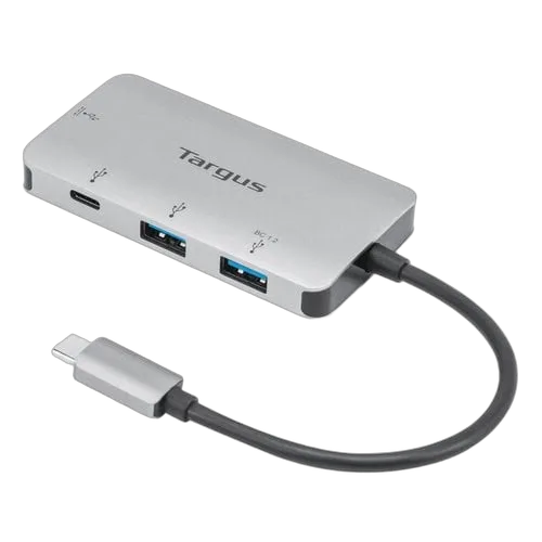 Targus Hub multi-port USB-C avec 2 ports USB-A et 2 ports USB-C et charge pass-through 100 W — vue 3