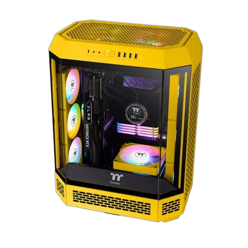Thermaltake CT120 EX Reverse ARGB (Pack de 3x120mm) - Jaune — vue 2