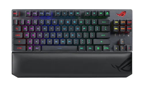 Asus ROG Strix Scope RX TKL Deluxe - Optique - Sans-Fil - RGB - Noir — vue 6