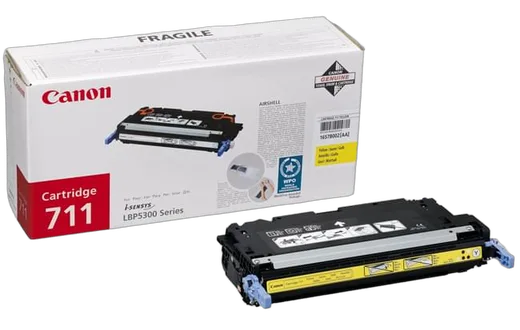 Canon Toner 711 Jaune 6000p — vue 1