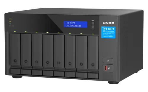 Qnap TVS-H874X-I9-64G - 8 HDD — vue 7