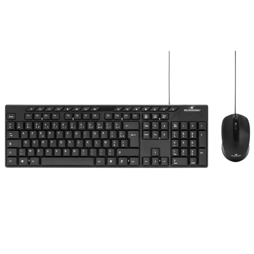 Bluestork Pack Media Office - Filaire - Noir