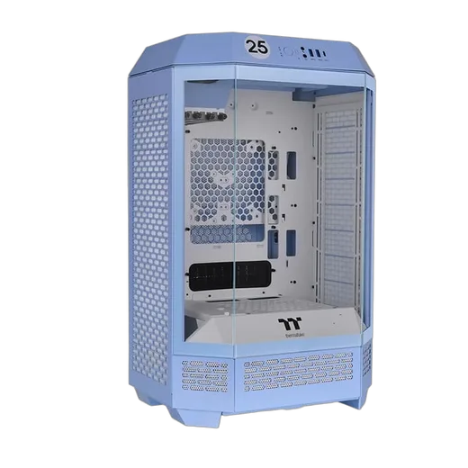 Thermaltake The TOWER 300 Hydrangea Blue - mT/Sans Alim/mATX — vue 3