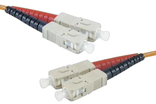 Cordon fibre optique OM2 SC/SC 50/125 — vue 1