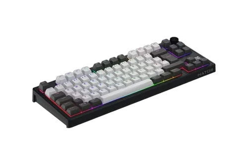 Hator Skyfall 80 Pro TKL - Mécanique - Sans-Fil - RGB - Gris/Noir — vue 4