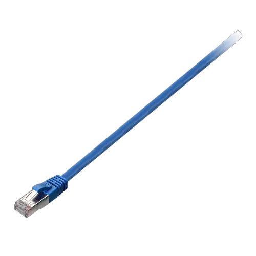 Compatible Câble RJ45 Cat6 S/FTP mâle/mâle - 2m - Bleu