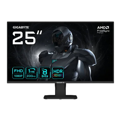 Gigabyte GS25F2 - 25" FHD 200Hz Fast-IPS 1ms FreeSync Premium — vue 1