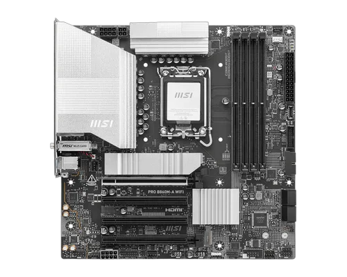 MSI PRO B860M-A WIFI — vue 2
