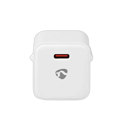 Nedis Chargeur mural 20W - 1 port USB-C - Blanc — vue 2