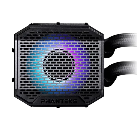 Phanteks Glacier One 360M25 Gen2 DRGB AiO - 360mm - Noir — vue 3