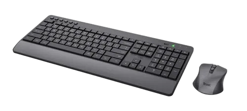 Trust Trezo - Clavier/Souris/Noir/Sans fil — vue 4