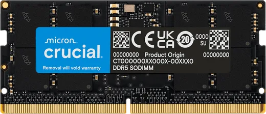 Crucial CT16G56C46S5 16Go (1x16Go) SO-DDR5 5600Mhz