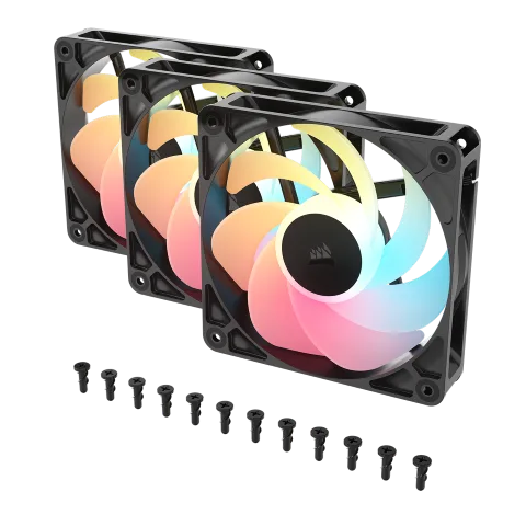 Corsair RS120-R ARGB (Pack 3x120mm) - Noir — vue 11