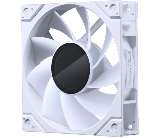 Phanteks M25 Gen2 PWM Reverse Blade Blanc 120mm D-RGB — vue 2