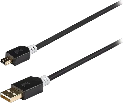 Câble USB-A/Mini USB mâle/mâle - 3m - Anthracite