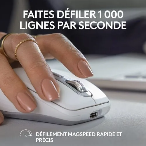 Logitech MX Anywhere 3S - Sans-Fil - Rose — vue 10