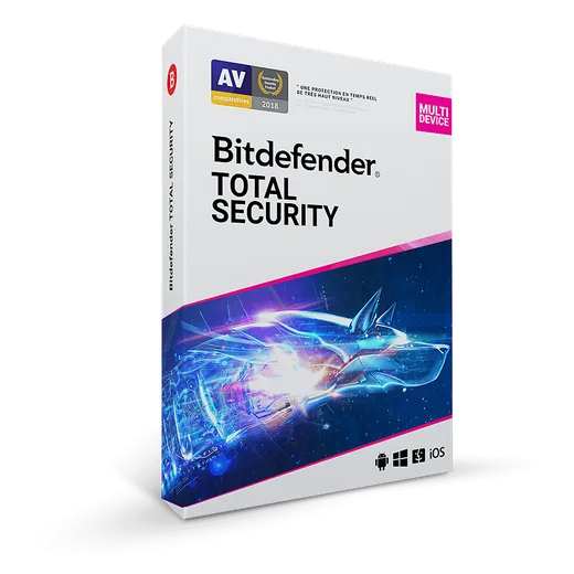 Bitdefender Total Security Multi-Device - 2 Ans / 10 App. — vue 1