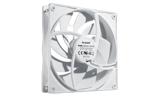 be quiet! Pure Wings 3 140mm PWM High-Speed Blanc — vue 3