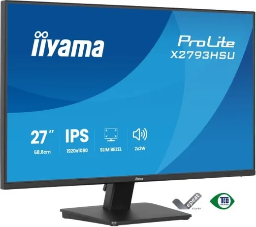 Iiyama X2793HSU-B1 - 27" FHD 120Hz IPS 1ms HP — vue 1
