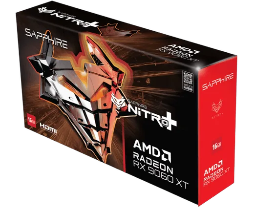 Sapphire Nitro+ Radeon RX 9060 XT GAMING OC 16GB — vue 2