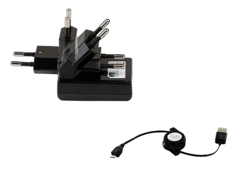 T'nB Chargeur secteur + câble micro-USB rétractable — vue 1