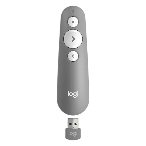 Logitech R500 Laser Presentation Remote Grey — vue 2
