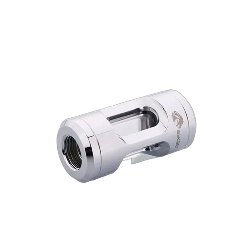 Fitting Acrylic droit 14mm argent — vue 1