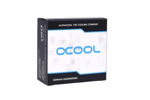 Alphacool Fitting Anti Off rotatif - G1/4 to G1/4 IT Chrome — vue 3
