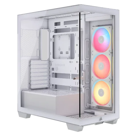 Corsair 3500X LX-R RGB ICUE LINK Blanc - MT/Sans Alim/E-ATX