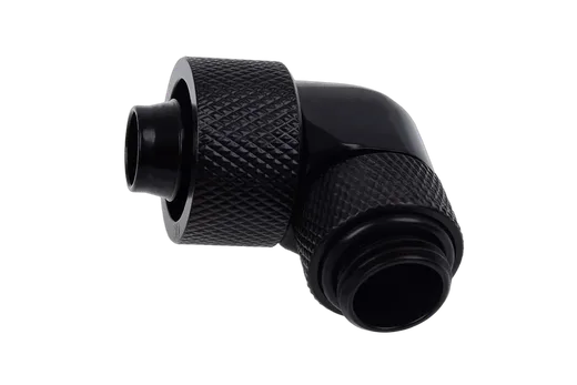Alphacool Eiszapfen Fitting compression - 16/10mm - 90° Rotatif G1/4 - Noir