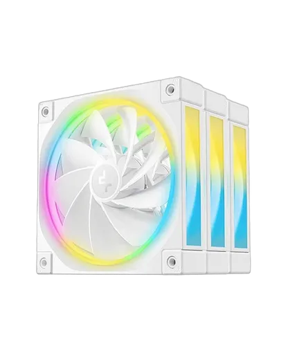 Deepcool FL12R 3IN1 - 120mm - PWM ARGB - Blanc — vue 1