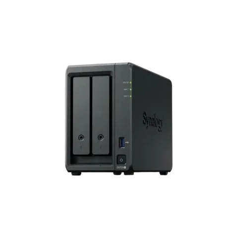 Synology DS725+ - 2 baies avec 2 disques de 4To RED Plus — vue 3