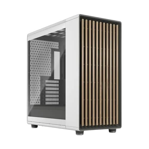 Fractal Design North XL Chalk White TG Clear - MT/Sans Alim/E-ATX