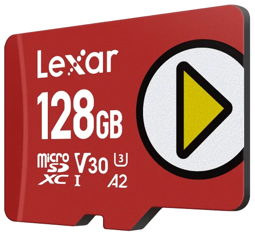Lexar Micro SDXC 128Go Class 10 U3 V30 A2 LMSPLAY128G-BNSNG