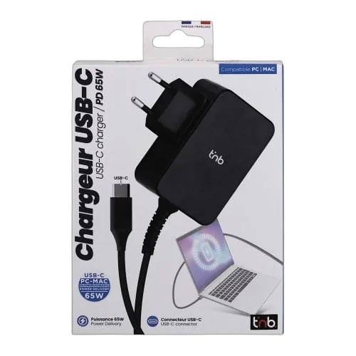 T'nB Chargeur universel 65W - USB-C — vue 2