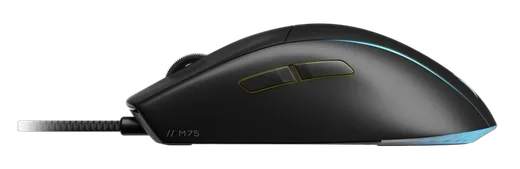 Corsair M75 - Filaire - RGB - Noir — vue 3