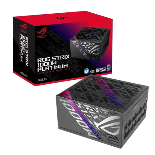 Asus ATX 1000W - 80+ Platinum - ROG STRIX 1000P Gaming Noir