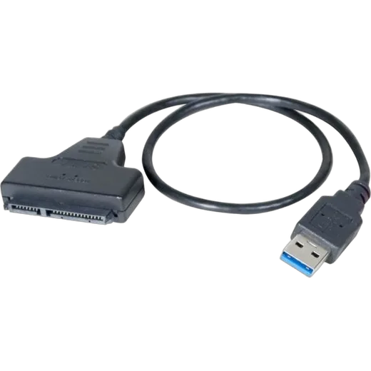 Adaptateur USB3.0 pour DD 2.5" alimentation SATA — vue 1
