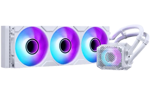 Phanteks Glacier One 360M25 Gen2 DRGB AiO - 360mm - Blanc — vue 1