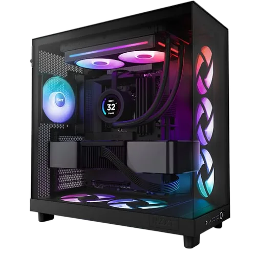 NZXT F240 RGB Core Fan (Single Frame) - Noir — vue 5