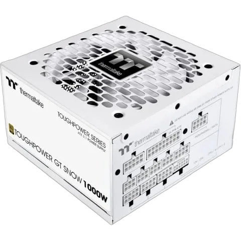 Thermaltake ATX 3.1 1000W - 80+ Gold - Toughpower GT Snow - Blanc — vue 2