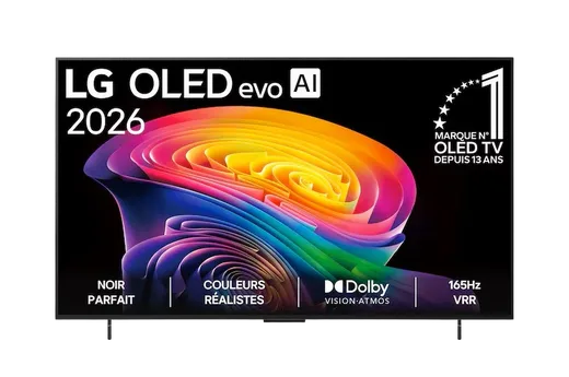 LG OLED42C64LA - 42" OLED 4K 165Hz Smart TV FreeSync Compatible G-Sync