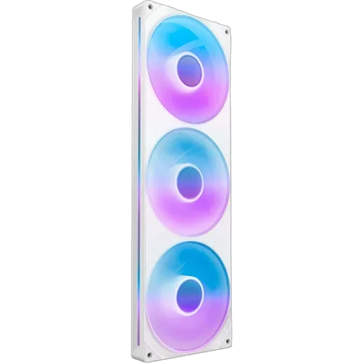 NZXT F420RGB Core Fan (Single Frame) - Blanc — vue 4