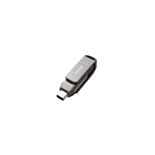 Lexar Clé 256Go USB 3.1 + Type C JumpDrive D400 — vue 1