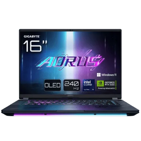 Gigabyte AORUS MASTER 16 BXHC4FRE64SP - 16" QHD+ OLED 240Hz Core Ultra 9 275HX RTX 5070Ti 32Go 1To W11P