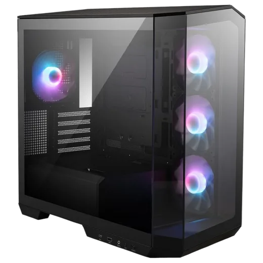MSI MAG PANO M100R PZ Noir + MPG A1000GS PCIE5 Noir — vue 2